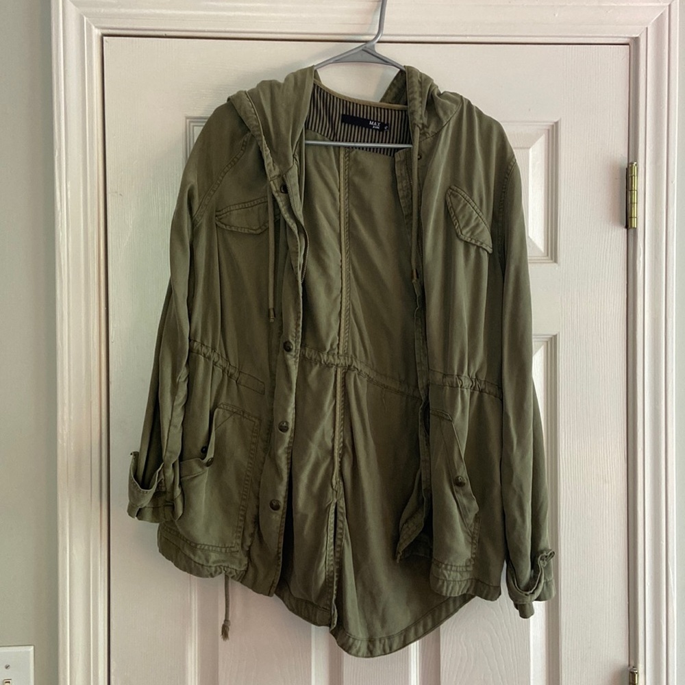Army green jacket